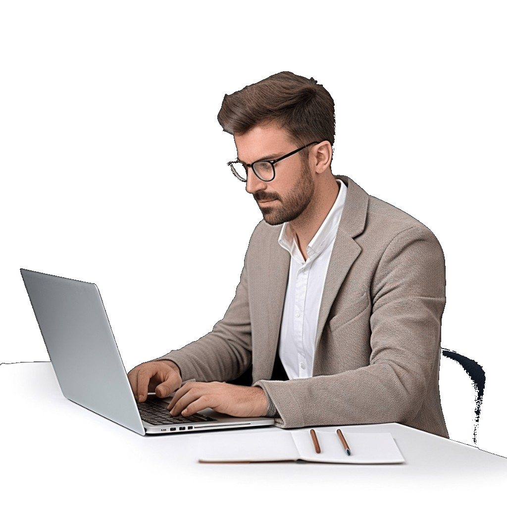 Team managing WhatsApp inbox on laptop